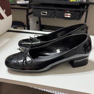 a new day Shiny Black Women's Loafers